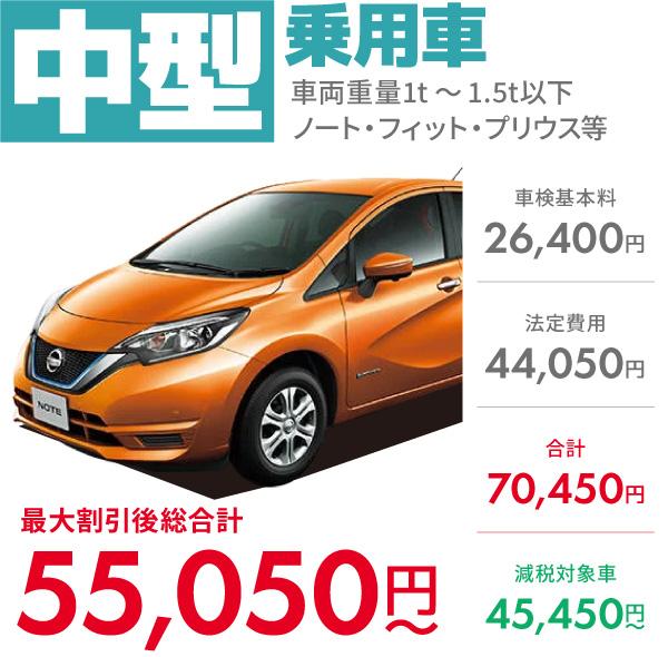 中型乗用車